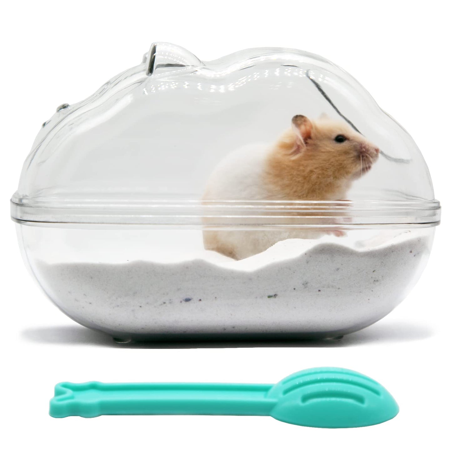 Luxury Clear Hamster Sand Bath Box