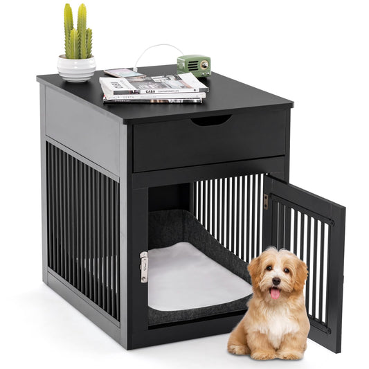 Luxury Furniture Style Dog Crate End Table